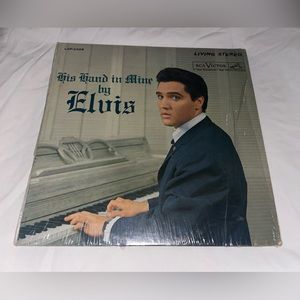Elvis Presley His Hand In Mine RCA Victor Stereo Record High Fidelity 1958 Vinyl